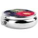 Splendid Fireworks Round Pill Box | 3-Compartment Portable Organizer for Travel & Purse - Buy Online on GoSupps.com