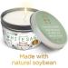 White Sage Smudge Candle for House Energy Cleansing - Natural Soy Wax Tin Candle - Buy Online on GoSupps.com