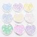 Minkissy Portable Heart Pocket Mirror - Foldable Double-Sided Steel Cosmetic Mirror for Girls & Women (Random Color) - Buy Online on GoSupps.com