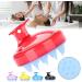 Boolavard Hair brush shampoo brush for scalp care red - Buy Online on GoSupps.com