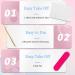 24Pcs French Square False Toenails Glossy Pink & White Press on Toenails Stick on Toenails Short Acrylic Full Cover Artificial Summer Fake Toenails for Women and Girls Daily Decorations Pink & White Toenails - Buy Online on GoSupps.com
