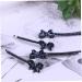 DOITOOL 4 Pairs Bridal Headpiece Hair Jewels for Women Pearl Hair Pin Hair Barrettes for Girls Bride Hair Clip Bride Headpieces for Wedding Crystal Pair Clip Miss Rhinestones - Buy Online on GoSupps.com