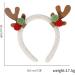 amangul Reindeer Antler Shape Hair Hoop Teens Women Photoshoots Hair Holder Christmas Cosplay Party Headband with Sequins(Silver) - Buy Online on GoSupps.com