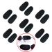 AKOAK 12 Pcs/Pack Black Kids Eye Patches for Glasses to Treat Lazy Eye/Amblyopia/Strabismus