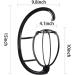 Haofay Wig Hanger Stand - 5 Pack Black Plastic DIY Collapsible Wig Dryer & Holder - Buy Online on GoSupps.com
