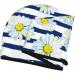 Buy Daisy Striped Nautical Hair Towel Wrap | Quick Drying Towel Turban for Fast Hair Drying - International Shipping - Buy Online on GoSupps.com