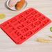 Chocolate Mould Non-Stick Silicone -40 To +230 Rectangular DIY Alphabet Mold for Kitchen Bakery - Buy Online on GoSupps.com