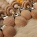 GLASSNOBLE 20pcs Wooden Pacifier Clips - DIY Baby Teething Ring Clips & Clasps 30mm | International Shipping Available - Buy Online on GoSupps.com