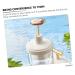 Baluue Facial Foaming Bottle Compact Easy-clean Foaming Maker for Facial Wash Shampoo Shower Gel More Produces Rich Bubbles for Convenient Bathing Grey 1 - Buy Online on GoSupps.com