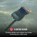 Cobra MR HH350 FLT Handheld Floating VHF Radio - 6W, Submersible, Noise-Canceling Mic, Backlit LCD, NOAA Weather, Memory Scan - Grey - Buy Online on GoSupps.com