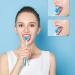 Emsiok 5 PCS Tongue Scraper Set | Tongue Cleaner for Adults | Eliminate Bad Breath - Buy Online on GoSupps.com