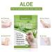 Foot Peel Mask Peach (5 Packs) - Deep Moisturizing Exfoliating Socks for Dry Cracked Feet Repair - Dead Skin Remover with Aloe Vera for Soft Baby Feet - Buy Online on GoSupps.com