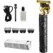 Hair Clippers for Men Professional Electric Haircut Kit Zero Gapped Beard Trimmer Cordless Beard Trimmer Beard Grooming Kit for Men USB Rechargeable for Men Household Electric Clippers Black - Buy Online on GoSupps.com