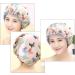 3 Packs Shower Caps for Women KissDate Waterproof Reusable Elastic Bath Cap Shower Cap for Women Long Hair Shower Spa Salon Accessories Sunflower - Buy Online on GoSupps.com