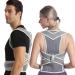 Posture Corrector for Women and Men Medical-Grade Adjustable Full Back Brace Straightener Upper and Lower Back Pain Relief Spine Scoliosis Hunchback Correction (Small)