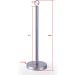 SunnyPoint Elite Sturdy Stainless Steel Toilet Paper Roll Holder - Holds 4 Rolls - 21.5 Height - Buy Online on GoSupps.com