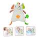 Ibasenice 3-Stage Animal Pacifier Towel | Baby Comfort Muslin Blanket & Bite Toy | Soft Spitting Towel for Newborns | Premium PP Cotton Bathing Products - Buy Online on GoSupps.com