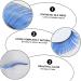Didiseaon Fake Eyelashes 2 Pairs blue long eyelashes Party Eyelashes False Eyelashes Extension Reusable Eyes Lashes adhesive eyelash Cosmetic eyelashes Dramatic Eyelashes makeup 3d make up - Buy Online on GoSupps.com
