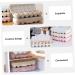 Egg Cartons 2pcs container with lid storage containers for pantry egg dispenser egg plate re-usable - Buy Online on GoSupps.com