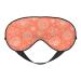 The Marine Theme with Beautiful Corals Print Sleep Eye Mask Blindfold with Elastic Strap Headband Soft Eye Cover Eyeshade for Night Sleeping Travel