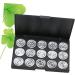 Hemoton 3pcs 15 Eyeshadow Case Empty Cosmetic Case Travel Makeup Case Cosmetic Cases for Traveling - Buy Online on GoSupps.com