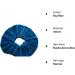 AADYA Pair of Extra Large (15CM) Velvet Hair SCRUNCHIES Elastic Scrunchy Hair BOBBLES (Sky Blue) Blue Sky - Buy Online on GoSupps.com