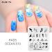 KADS 5Pcs Nail Stamp Plates Set - Ocean Series Nail Art Stamping Template - Buy Online on GoSupps.com