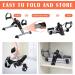 GOREDI Pedal Exerciser - Fitness Folding Peddler for Arm & Leg Workout with LCD Display - Buy Online on GoSupps.com