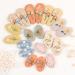 Buy Lyxoto 10-Piece Fabric Embroidery Flower Hair Clips for Girls - Slipproof Metal Snappy Accessories for Children - Buy Online on GoSupps.com