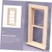 UPKOCH 3pcs Simulation Doors and Windows Mini House Wooden - Buy Online on GoSupps.com