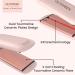 Fashion Pink Infrared Hair Straightener - 2 Inch Professional Ceramic Flat Iron with Big Temp Display Dual Voltage 140F-450F Degree - Buy Online on GoSupps.com