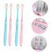 Minkissy 4-Piece Wangan Hair Toothbrush Set - Extra Soft Manual Tooth Cleaning Brushes | Portable & Ideal for Women | International Shipping Available - Buy Online on GoSupps.com