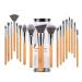 Vela.Yue Make Up Cosmetic Brush Set 18-piece Foundation Concealers Eye Brush Kits Soft Synthetic Complete Set