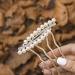 Bohend Hair Comb with Rhinestones White - Elegant Wedding Hair Accessory for Women and Girls - Buy Online on GoSupps.com