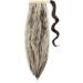 20 Inch Real Long Corn Wave Ponytail Clip in Hair Extensions - Dark Brown & Bleach Blonde - Buy Online on GoSupps.com