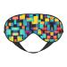 Square Geometry Diagram Eye mask Soft Elastic and Adjustable Nighttime Comfort Sleeping mask Suitable for Both Men and Women