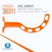 Dynarex Berman Oral Airway Assist Device - Disposable Kits - Color-Coded Slotted Sides 36 Pieces - International Shipping Available - Buy Online on GoSupps.com