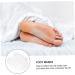 minkissy 2 Pairs Footsticker Foot Foot Peel Booties Skin Peel for Feet Cracked Heel Repair Dead Skin Foot Peel Exfoliating Socks Heel Care Exfoliator White Abs Baby White medium - Buy Online on GoSupps.com