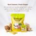 Prince of Peace Ginger Coconut Instant Beverage - 12 Sachets | Rich & Creamy | Hot or Cold | Caffeine & Gluten Free - Buy Online on GoSupps.com