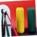 Housoutil 8 Pack Toothbrush Covers & Holders - Travel Plastic Toothbrush Box - Yellow - Buy Online on GoSupps.com