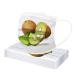 10/50pcs New Fruit Print White Adult Disposable Facemask 3Ply Breathable Cloth Face_Masks for Daily Use Kiwi-10pc