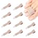 Viksaun 10 pieces of hammer toe toe bandage hammer toe corrators hammer toe spreader toe corrector bandages for correction of hammer toes crooked toes and overlapping toes