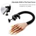 Nail Practice Hand with 400 Replacement Tips - Flexible Acrylic Manicure Hand for Beginners & Nail Technicians - Brown - Buy Online on GoSupps.com