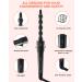 Buy Ohuhu 5 in 1 Curling Iron Set - Interchangeable Ceramic Wave Iron & Gloves - Perfect Gifts for Women & Girls - Mother's Day Black - Buy Online on GoSupps.com