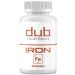 Dub Nutrition Iron - Iron Supplement, Efficient Absorption & Gentle on Stomach - No Nausea, No Synthetic Fillers - Small Clean Gelatin Capsules - Supports Daily Nutritional Needs - 30 Capsules