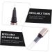Beatifufu 5pcs Eyeliner Empty Pencil Lip Gloss Tubes White Eyeliner Cotton Head Liquid Eyeliner Plastic - Buy Online on GoSupps.com