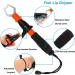 E-HORDE Fishing Tool Kit - Multifunctional Set for Man Fisherman - Fish Gripper, Scissors, Hook Remover & Lanyard - Orange - Buy Online on GoSupps.com