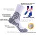Seiciviy Men's Compression Ankle Athletic Socks - White (3 Pairs) - Buy Online on GoSupps.com