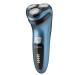 Electric Shavers for Men FlySpur 3D Rechargeable 100% Waterproof Men Rotary Electric Razor Wet Dry with Pop up Trimmer LED Display 120 Minutes Shaving (Blue)