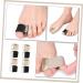 FOMIYES 8 Pairs Toe Separator Thumb Splints for Men - Bunion Guard & Toe Protector - Elastic Bracket - 2.5x2cm - Assorted Colors - Buy Online on GoSupps.com